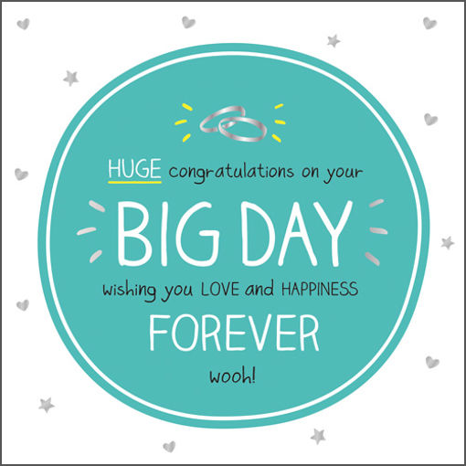 Picture of CONGRATULATIONS ON YOUR BIG DAY